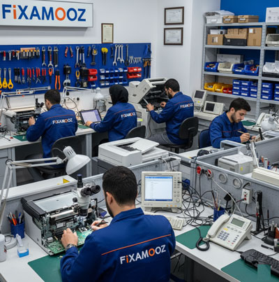 تعمیرات پیشرفته کلیه ماشین‌ های اداری