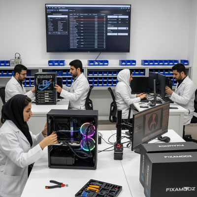 اسمبل سیستم‌های کامپیوتری و سرور