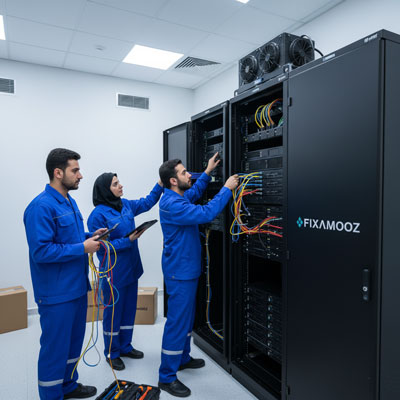 راه‌اندازی اتاق سرور