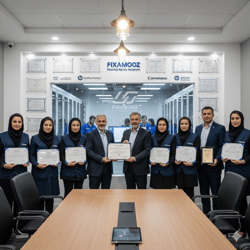 تضمین کیفیت خدمات فیکس آموز