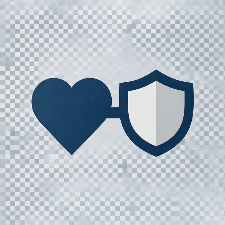 آیکون قلب و آرامش