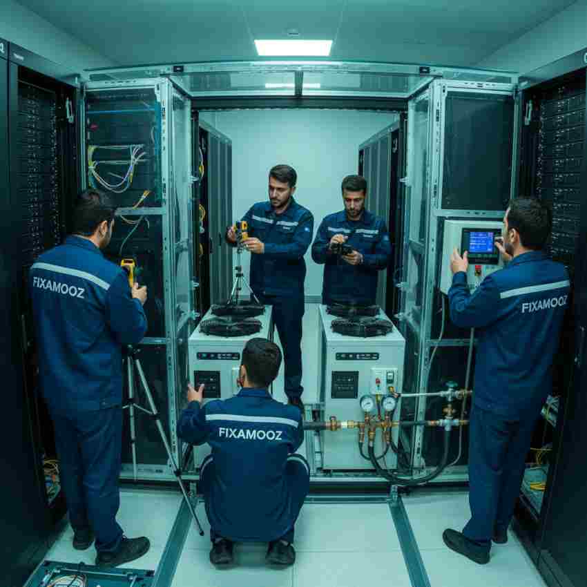 بهترین روش خنک‌ سازی اتاق سرور