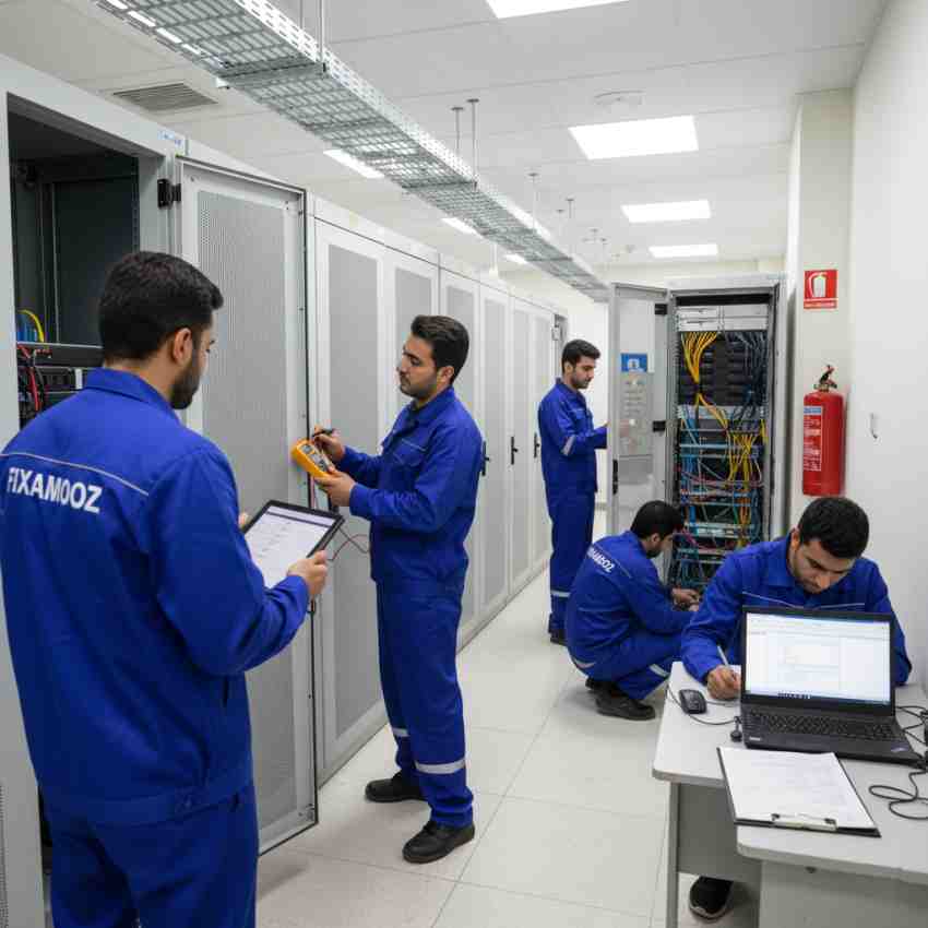 چک لیست کامل اتاق سرور 2025