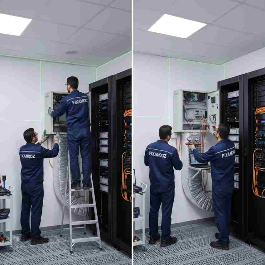 بهترین روش خنک‌ سازی اتاق سرور