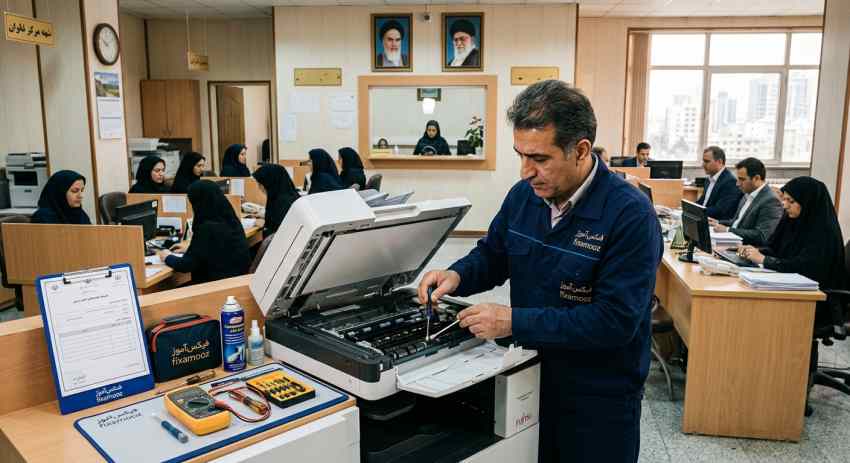 راهنمای جامع عیب‌یابی اسکنر