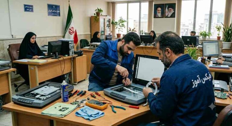 راهنمای جامع عیب‌یابی اسکنر
